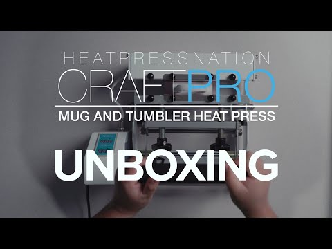 heat press nation: HPN CraftPro Heat Presses Back in Stock!