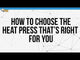 Refurbished HPN Black Series 9" x 12" Swing Away Heat Press Machine