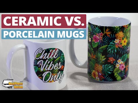 HPN SubliCraft 11 oz. Sublimation Porcelain Mug - 12 per Case