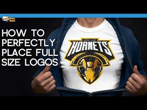 Graphic Alignment System with Tee Square It! and Logo GRID It!