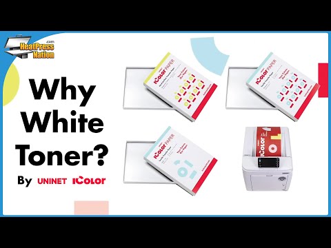 Uninet IColor Standard 2 Step Weedless Transfer Media for Light & Dark Garments - A4 (8.27" x 11.69") - 100 pack (A and B Sheets)