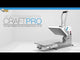 HPN CraftPro 15" x 15" Crafting Transfer Machine : Pink