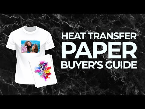 1 Sheet Jet-Opaque Inkjet Transfer Paper Printable Heat Transfer Vinyl