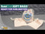 HPN SubliCraft 4.7" x 6.1" Sublimation Canvas Drawstring Gift Bag