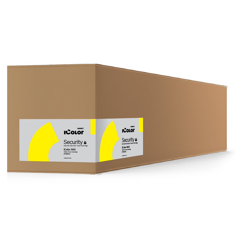 Uninet IColor 560 Security Yellow Toner Cartridge Bundle with Reader and Sleeve
