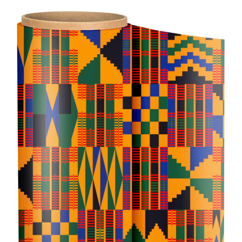 Kente Cloth - Pattern HTV