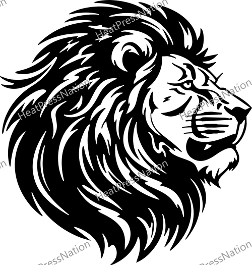 Detailed Lion Mane Vector