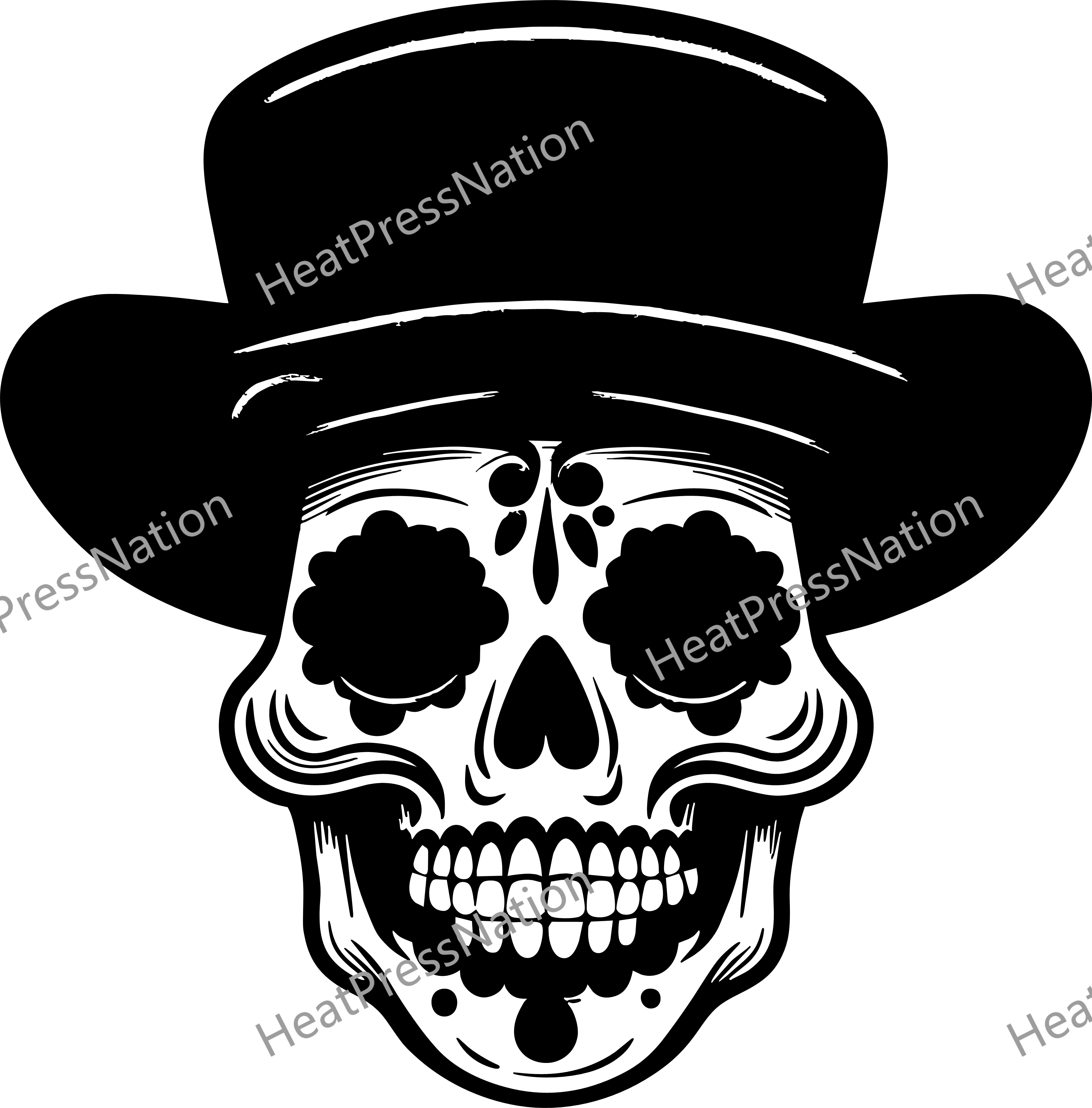 Sugar Skull Vector Design