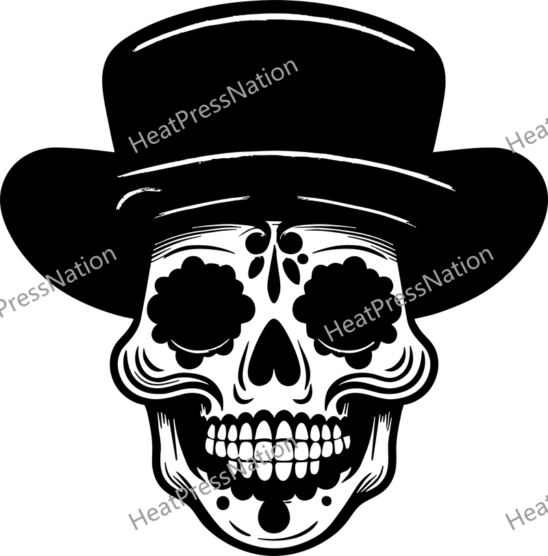 Sugar Skull Vector Design