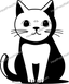 Cat shadow Vector Design