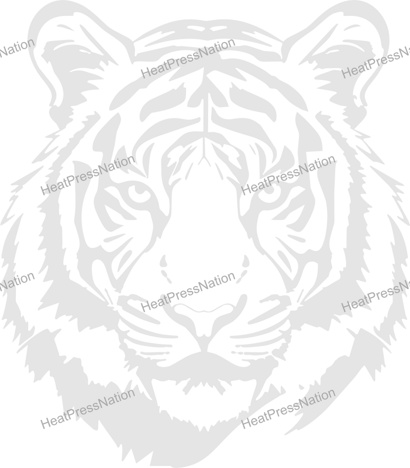 Light Tiger Vector Design