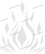 Campire Flame Vector Design - HeatPressNation