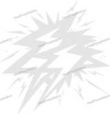 Shock Lightning Bolt Vector Design - HeatPressNation
