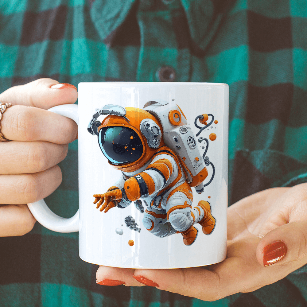 Flying Astronaut Design - HeatPressNation