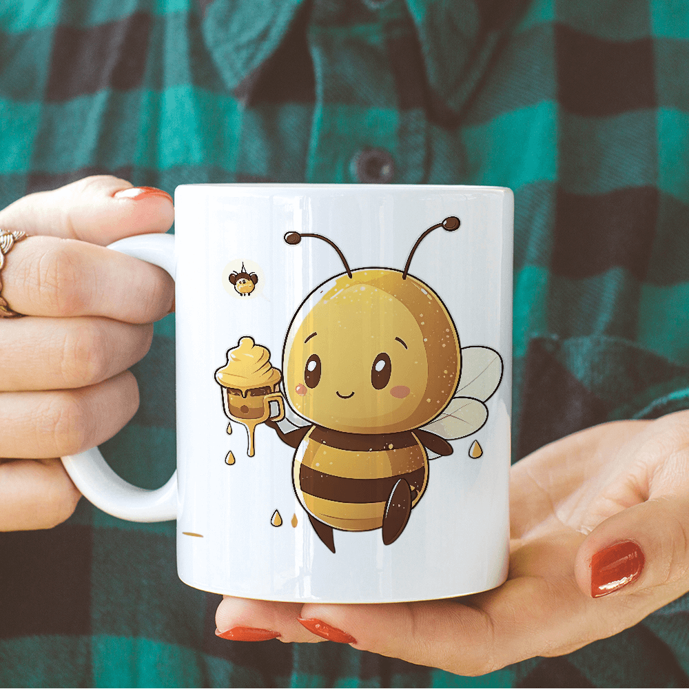 Honey Bee Cup Design - HeatPressNation