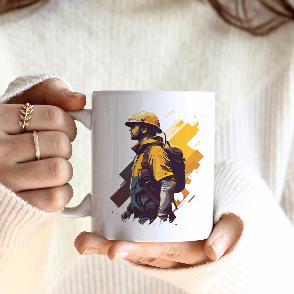 Splatter Construction Yellow Design - HeatPressNation