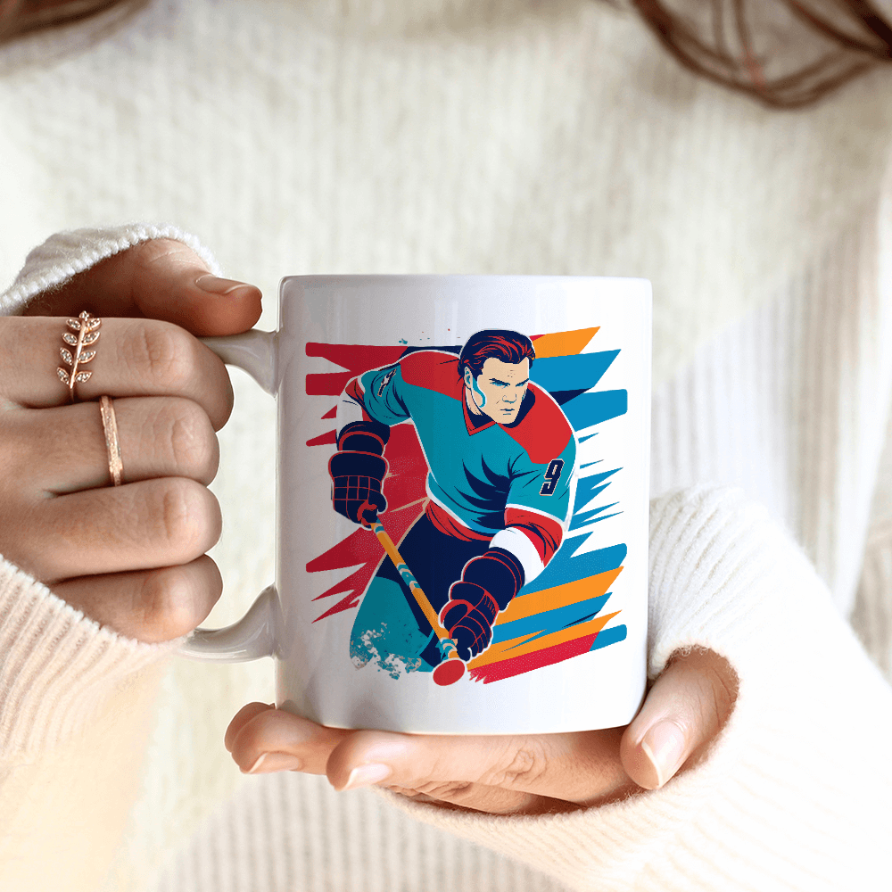 Splatter Hockey Design - HeatPressNation