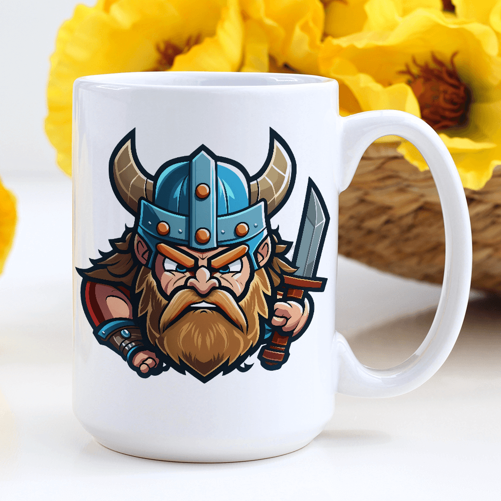Mad Warrior Viking Design - HeatPressNation