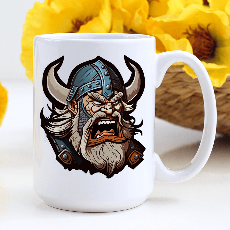 Enraged Warrior Viking Design