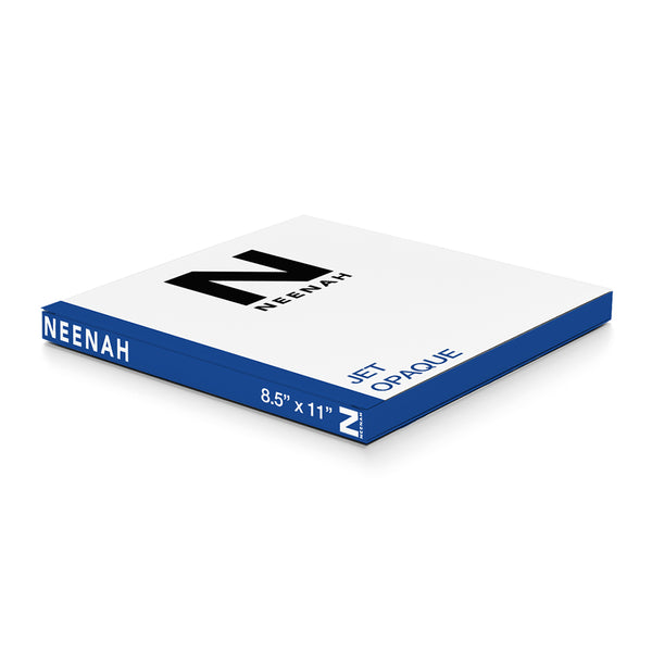 Neenah Jet Opaque II 8.5" x 11"