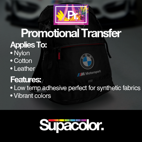 Supacolor Promotional Heat Transfer