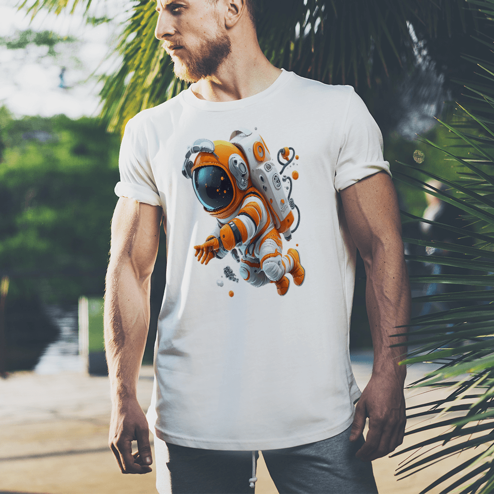 Flying Astronaut Design - HeatPressNation