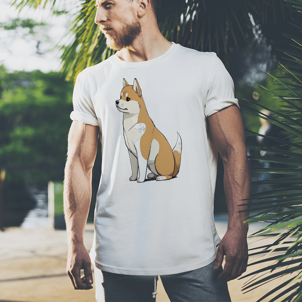 Shiba Sitting Design - HeatPressNation