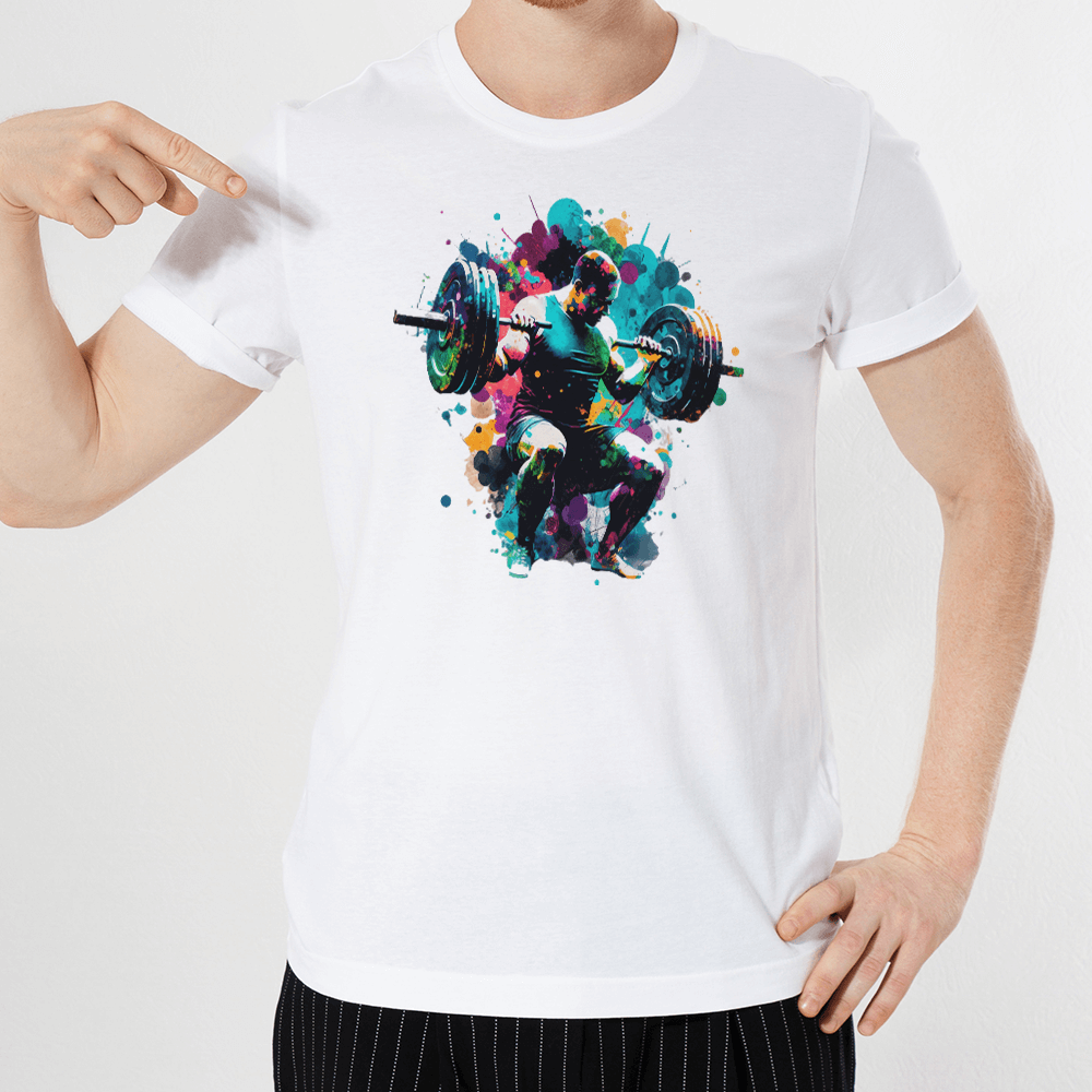 Splatter Weight Training Design - HeatPressNation