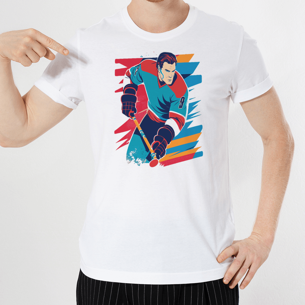 Splatter Hockey Design - HeatPressNation