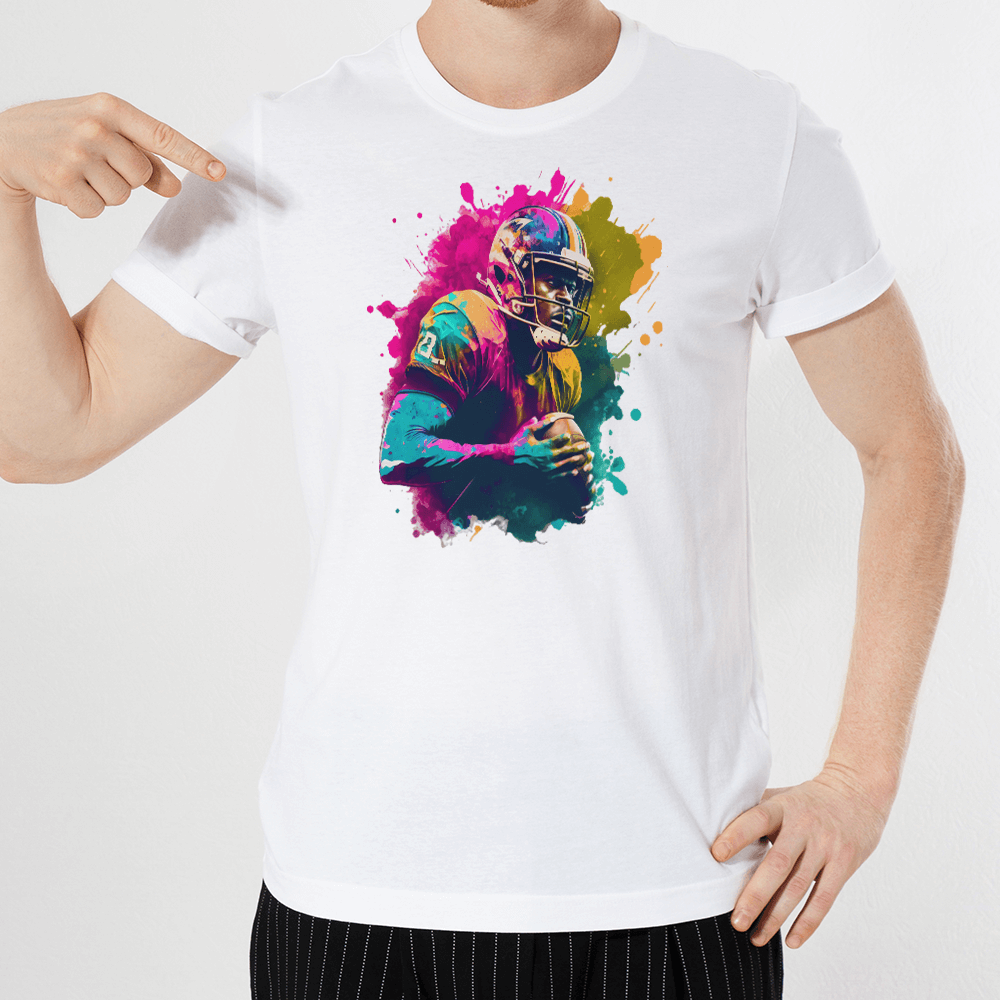 Splatter Football Design - HeatPressNation