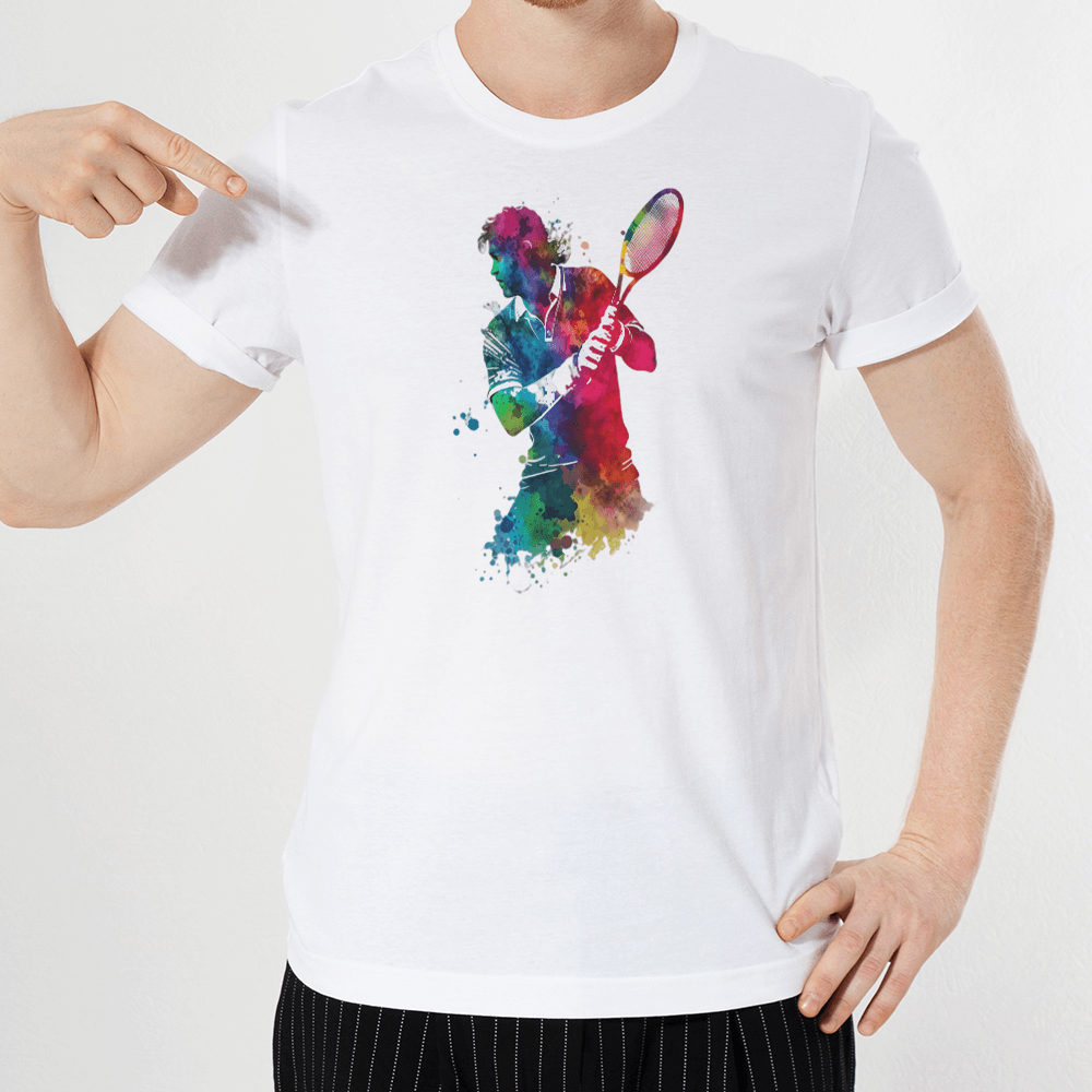 Splatter Tennis Design - HeatPressNation