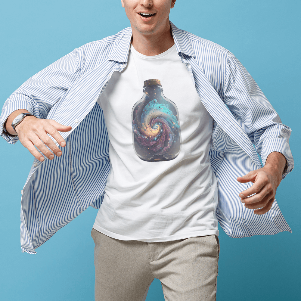 Fantasy Galaxy Bottle Design - HeatPressNation