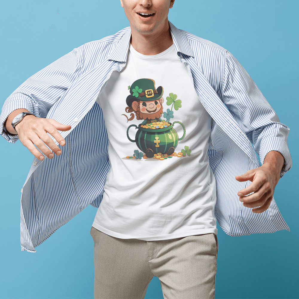 Happy Pot of Gold Design - HeatPressNation