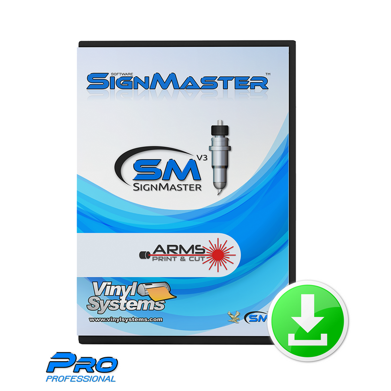 SignMaster Pro HPN VinylSystems Edition Cutting & Design Software
