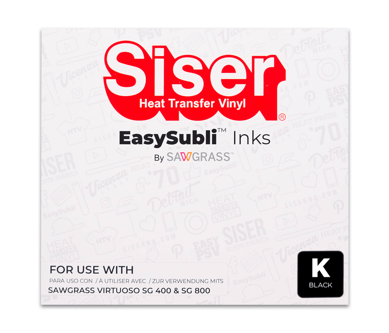 Siser EasySubli Individual Ink Cartridges for Sawgrass Virtuoso SG400/SG800