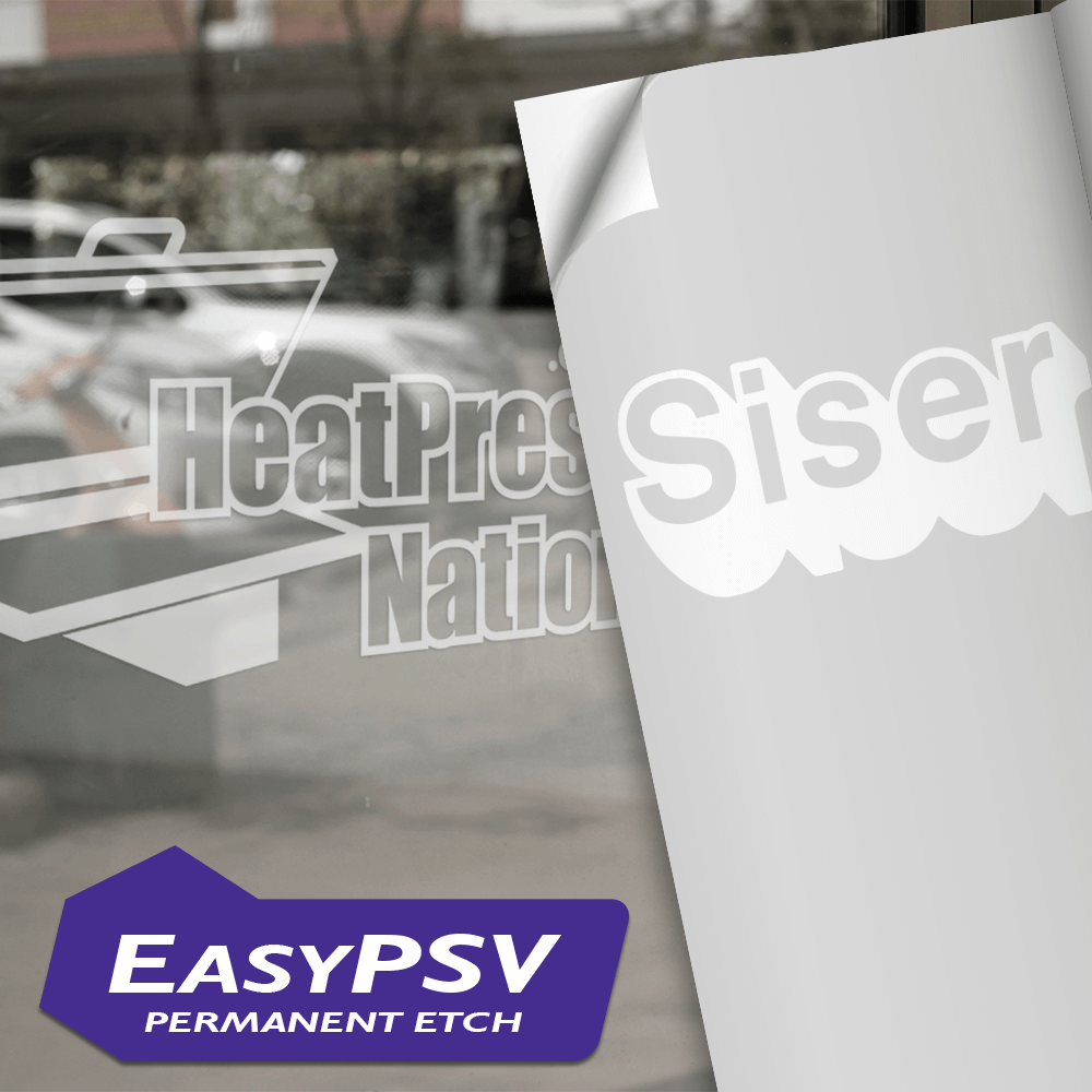 Siser EasyPSV Etch Permanent Adhesive Sticker Vinyl Siser EasyPSV Etch Permanent Adhesive Sticker Vinyl