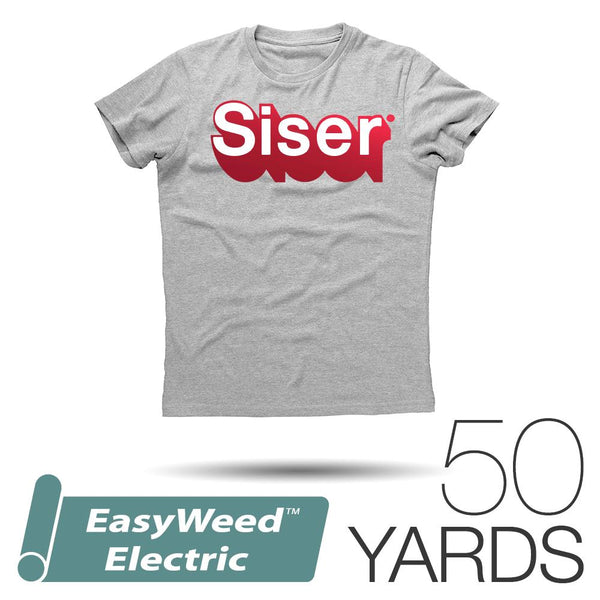 Siser EASYWEED ELECTRIC Heat Transfer Vinyl - 15" x 50 Yards