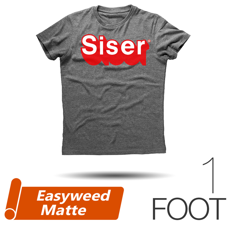 Siser EASYWEED MATTE Heat Transfer Vinyl - 15" x 1 Foot