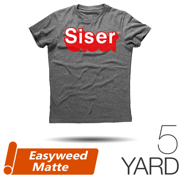 Siser EASYWEED MATTE Heat Transfer Vinyl - 15" x 5 Yards
