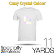 Specialty Materials CRAZY CRYSTAL COLORS - 19" x 11 Yard Roll - HeatPressNation