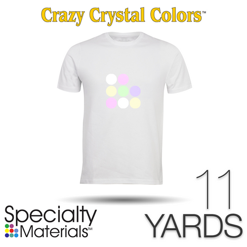 Specialty Materials CRAZY CRYSTAL COLORS - 15" x 11 Yards