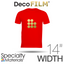 Specialty Materials DecoFILM Heat Transfer Vinyl 14" Width