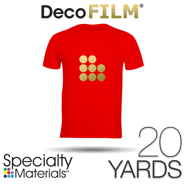 Specialty Materials DecoFILM Heat Transfer Vinyl 19" x 20 Yards