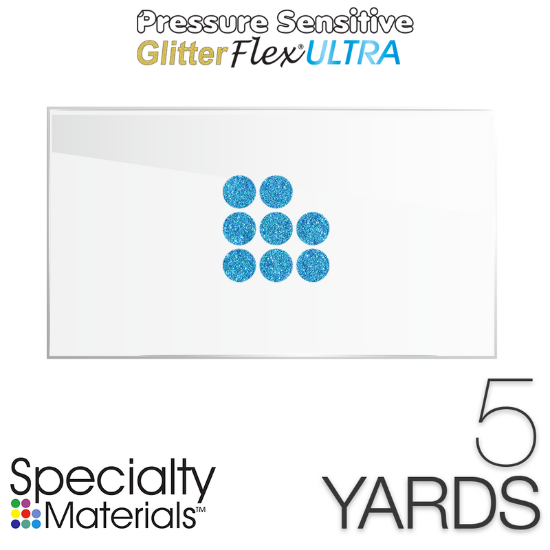 Specialty Materials Pressure Sensitive GlitterFlex Ultra 19" x 5 Yards