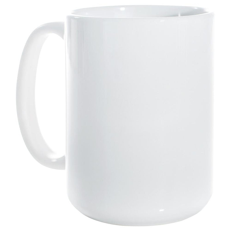 15oz White Ceramic Sublimation Mug – 12 Per Case