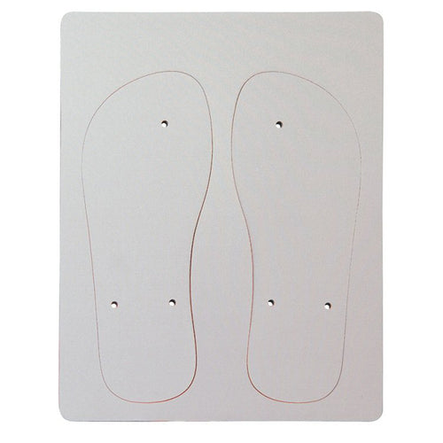 Sublimation Rubber Flip-flop Sandals - 20 Per Case