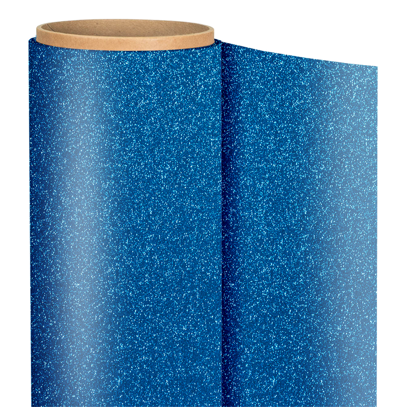 Mermaid Blue Siser Glitter Heat Transfer Vinyl (HTV) (Bulk Rolls)