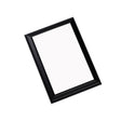 Unisub 7" x 9" Black Sublimation MDF Plaque with Ogee Edge - HeatPressNation
