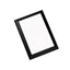 Unisub Sublimation Blank Gloss MDF 9" x 12" Plaque w/Black Ogee Edge - 6 Pack