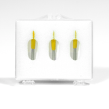 HPN VinylSystems 30° Yellow Cap Blade - 3 Pack - HeatPressNation